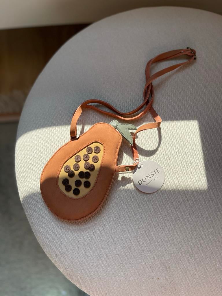 Nieuw Donsje Amsterdam Avocado Tasje, Sieraden, Tassen en Uiterlijk, Tassen | Damestassen, Nieuw, Schoudertasje, Bruin, Ophalen of Verzenden