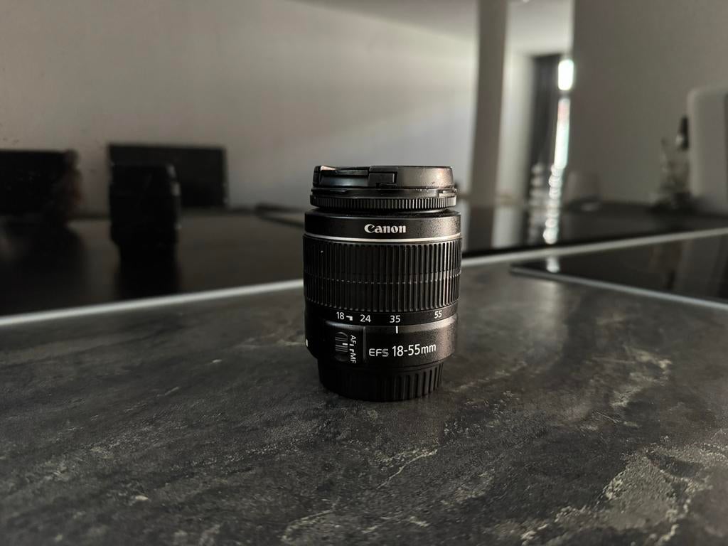 Canon EF-S 18-55mm f/3.5-5.6 IS STM lens Defect, Ophalen of Verzenden, Niet werkend, Standaardlens, Zoom