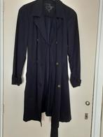 Bonita donkerblauwe trenchcoat. Maat 38, Ophalen of Verzenden, Zo goed als nieuw, Maat 38/40 (M), Blauw