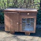 Antiek kastje met glas in lood - Opknapper, Ophalen