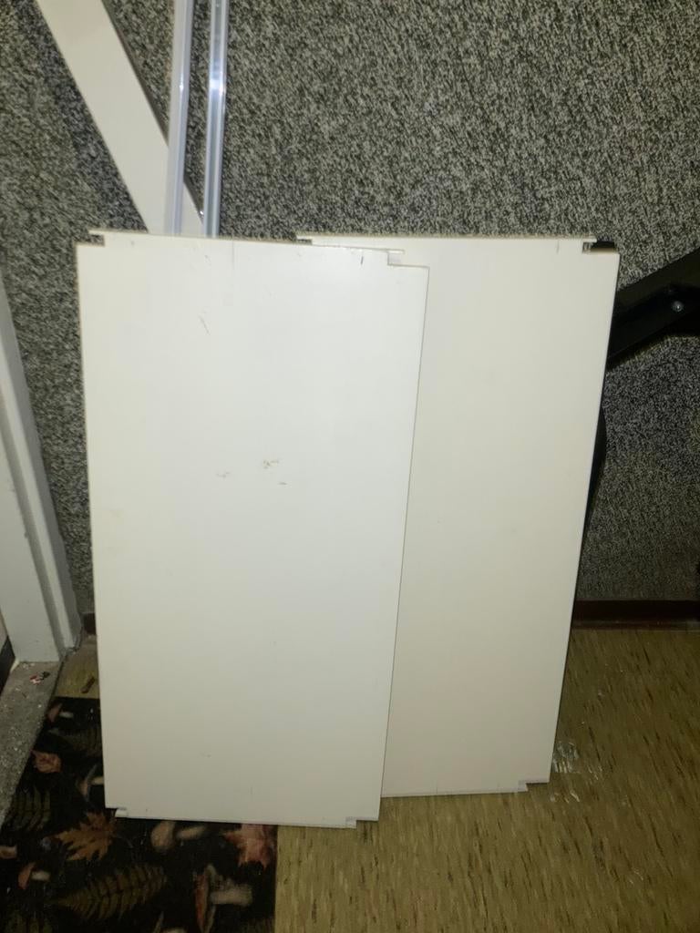 Lundia Marma wit 80x40 plank schap, Ophalen of Verzenden, Zo goed als nieuw