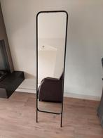 Stijlvolle Passpiegel met Zwart Metalen Frame, Ophalen, Minder dan 50 cm, Zo goed als nieuw, 150 tot 200 cm