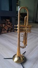 King Tempo 600, Muziek en Instrumenten, Blaasinstrumenten | Trompetten, Ophalen of Verzenden, Gebruikt, Bes-trompet