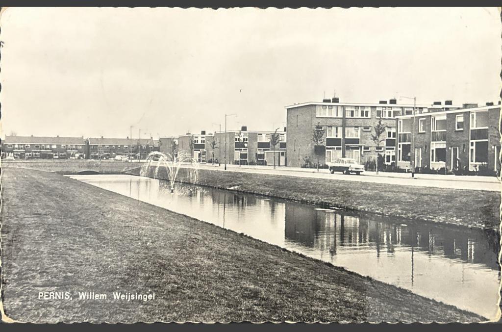 Pernis, Willem Weijsingel, Ophalen of Verzenden, 1960 tot 1980, Gelopen, Zuid-Holland