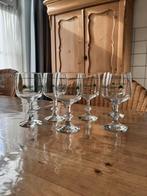 6 DURABOR - IRISH COFFEE GLAZEN  MET MAATVERDELING , KRISTAL, Ophalen of Verzenden, Zo goed als nieuw, Effen, Overige materialen