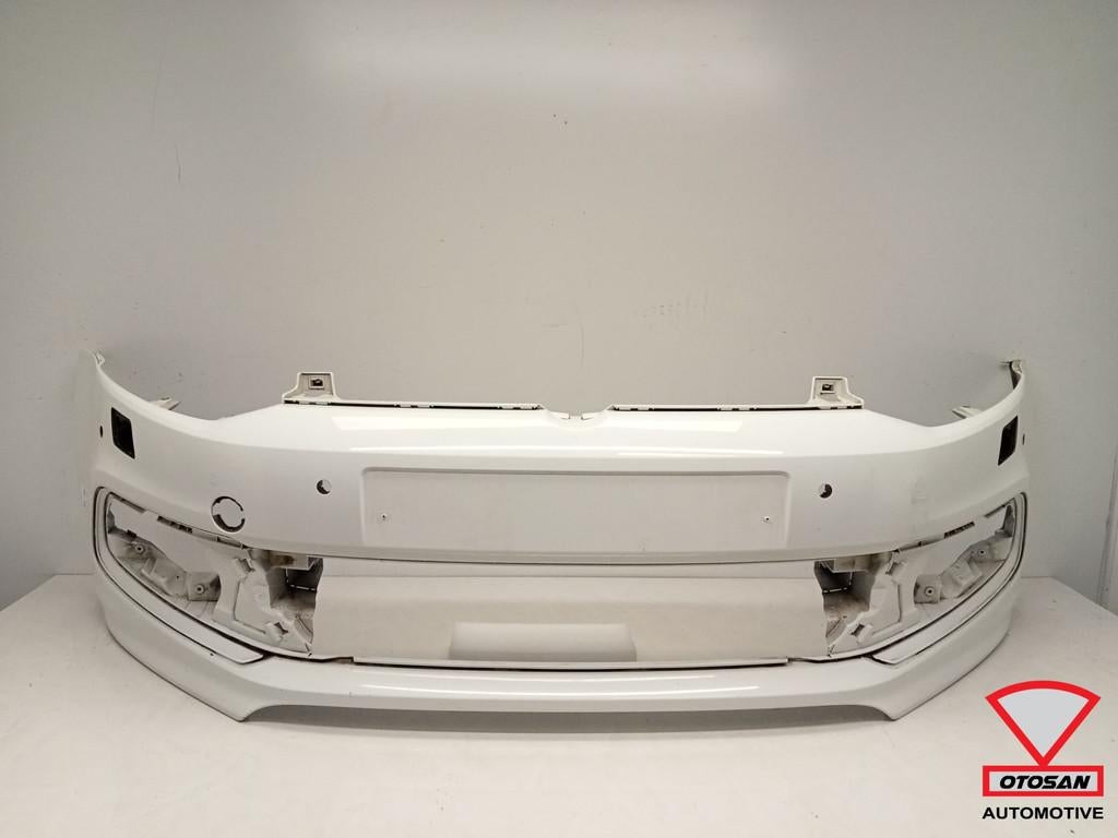 VW polo 6r R-line R voorbumper bumper Origineel 2009-2013, Auto-onderdelen, Carrosserie en Plaatwerk, Gebruikt, Volkswagen, Volkswagen AG