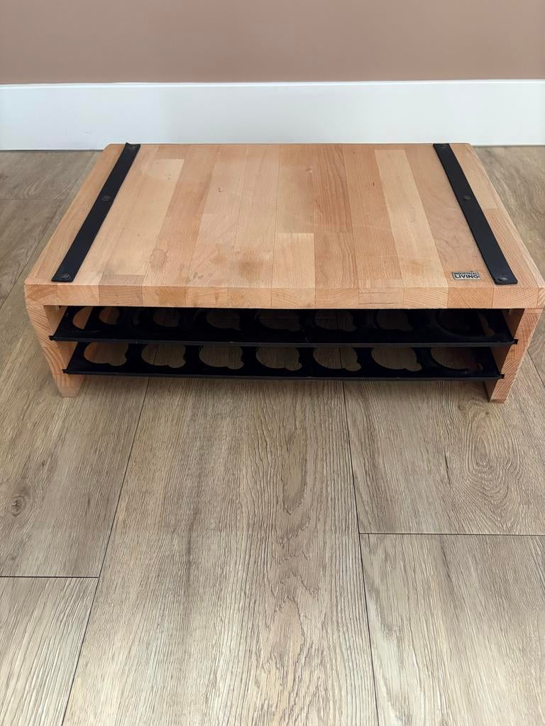 Nespresso Vertuo cuphouder van Living Industry, Hout, Ophalen of Verzenden, Overige typen, Gebruikt