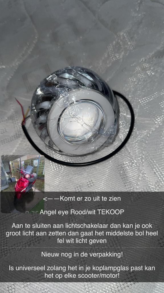 Angel eye, Ophalen of Verzenden, Nieuw, Koplamp