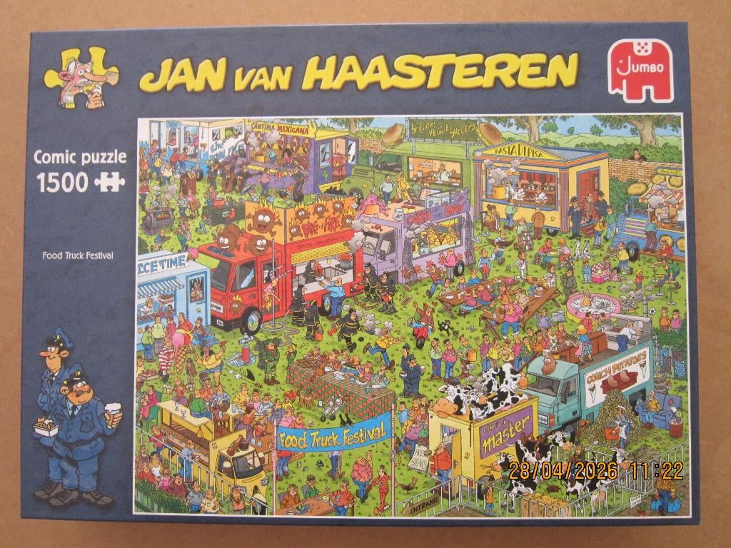 Legpuzzel 1500 stukjes v. Haasteren, Hobby en Vrije tijd, Denksport en Puzzels, Ophalen of Verzenden, 500 t/m 1500 stukjes, Zo goed als nieuw