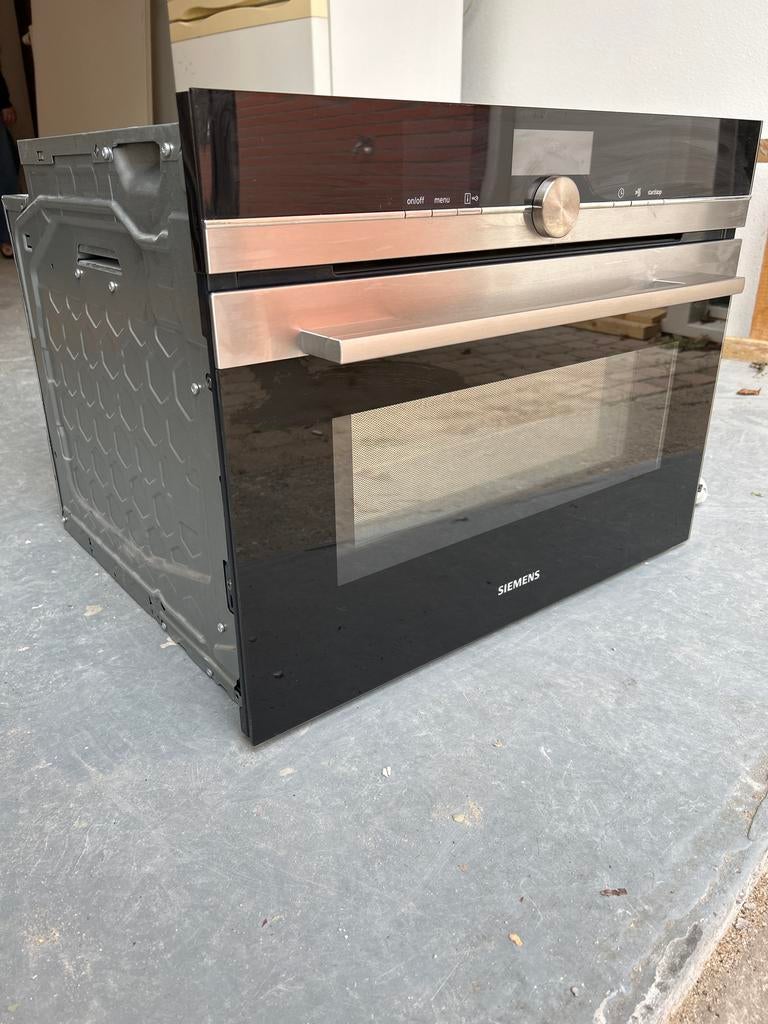 Siemens Inbouw Combimagnetron, Ophalen, Zo goed als nieuw, Hete lucht, 45 tot 60 cm