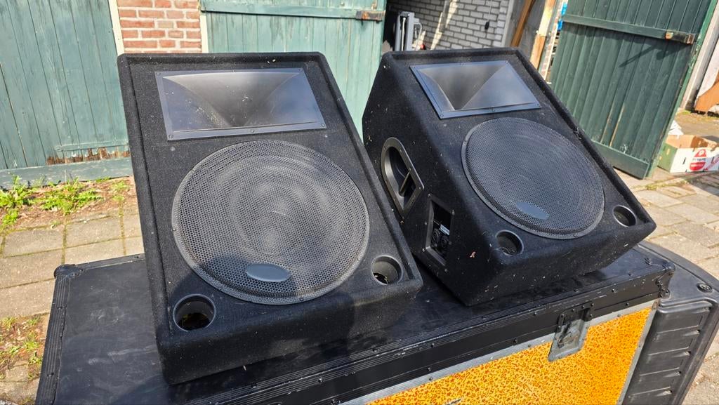 2 Samson Resound RS15M monitors, Overige merken, Gebruikt, Overige typen, Ophalen of Verzenden