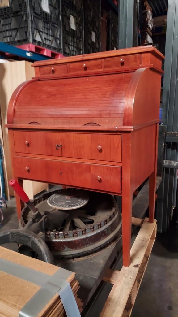 Klein Cilinder Buro - 77x54x107 cm, Ophalen of Verzenden, Gebruikt