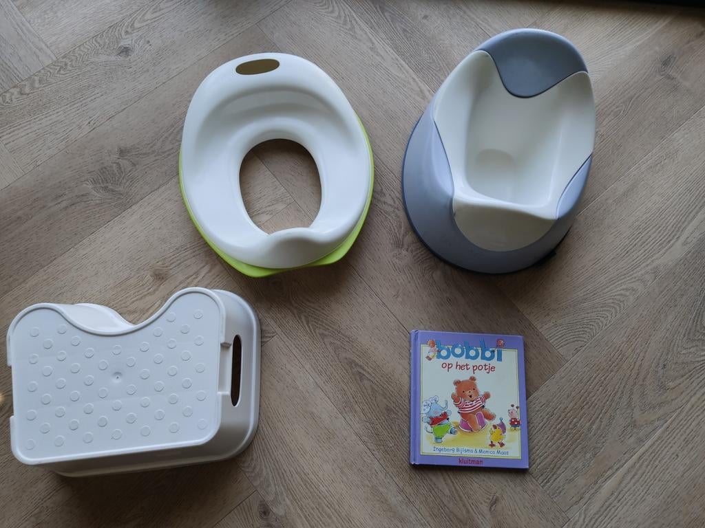 Beaba potje, wc-zitje en opstapje, Ophalen, Gebruikt