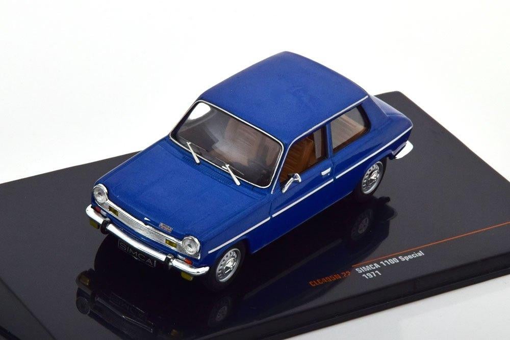 Simca 1100 Special 1971 Blauw Modelauto 1/43 Ixo Models, Hobby en Vrije tijd, Overige merken, Ixo Models, Auto, Ixo Models
