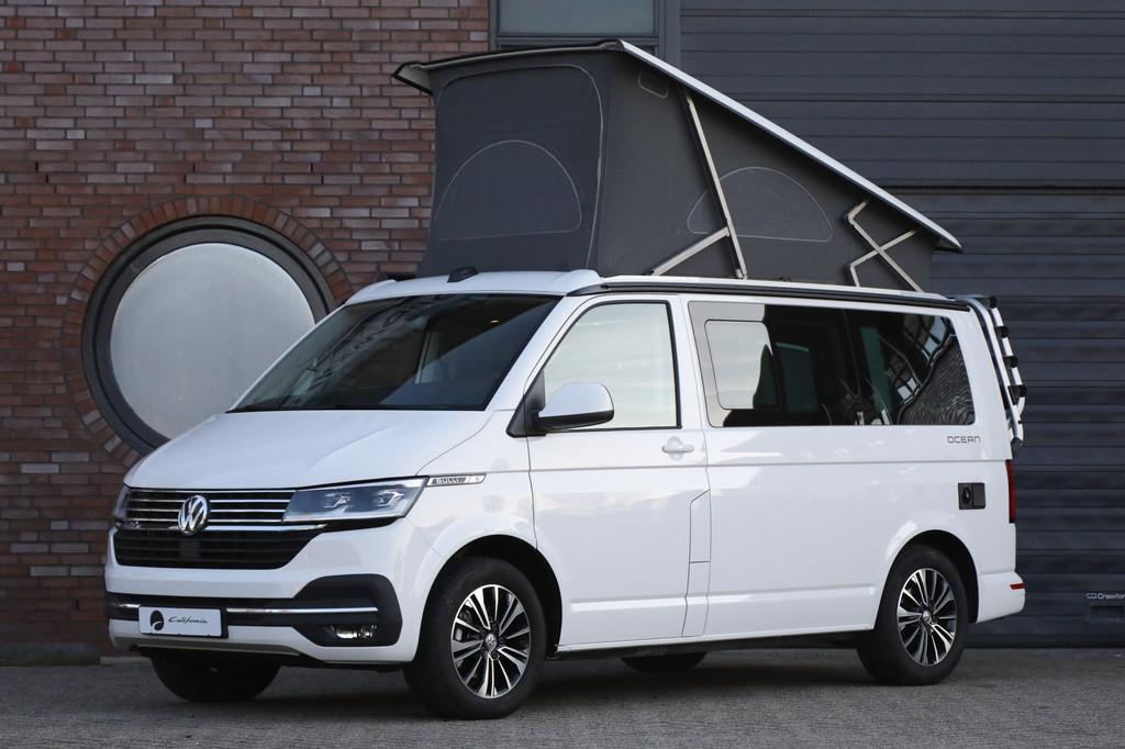 Volkswagen California 6.1 Ocean 2.0 TDI 110 kW / 150 PK DSG, Automaat, Buscamper of Camperbus, Volkswagen, Luifel