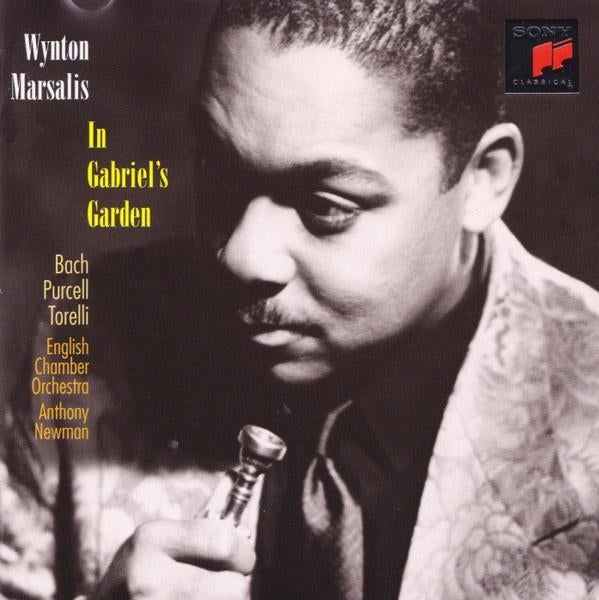 Wynton marsalis bach .. - In gabriels garden cd sk 66 244, Verzenden, 1980 tot heden, Zo goed als nieuw, Jazz