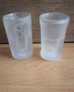 Set van 2 Jägermeister koelglazen met vriesvloeistof, Verzamelen, Glas en Borrelglaasjes, Ophalen of Verzenden, Overige typen