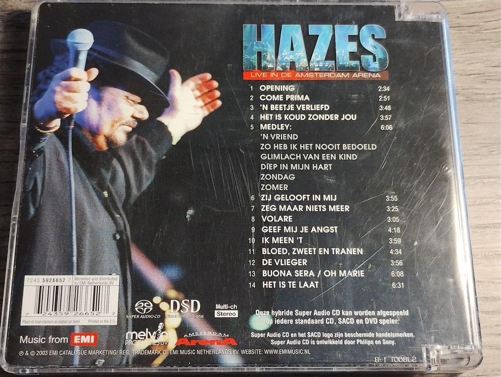 Andre Hazes - Live In de Amsterdam Arena [SACD], Ophalen of Verzenden, Zo goed als nieuw, Levenslied of Smartlap