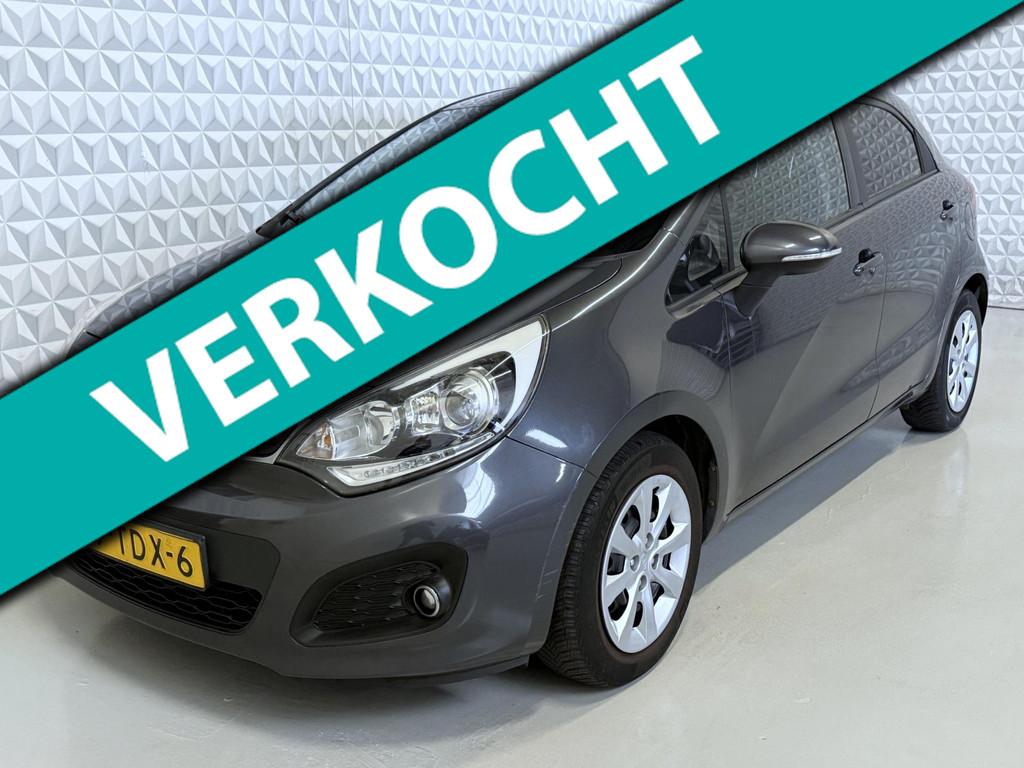 Kia Rio 1.2 CVVT Plus Pack van de 1e eigenaresse! (2012), Euro 5, 4 cilinders, Origineel Nederlands, Bedrijf