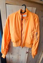 H&M Jasje Meisje Maat 158 Oranje Bomberjack, Gebruikt, Meisje, H&M, Ophalen of Verzenden