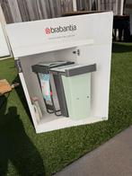 Nieuw Brabantia Sort & Go Inbouw Afvalemmer 2x30L, 30 tot 40 liter, Ophalen of Verzenden, Nieuw, Kunststof