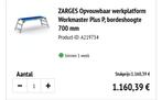 ZARGES Opvouwbaar werkplatform, Ophalen of Verzenden