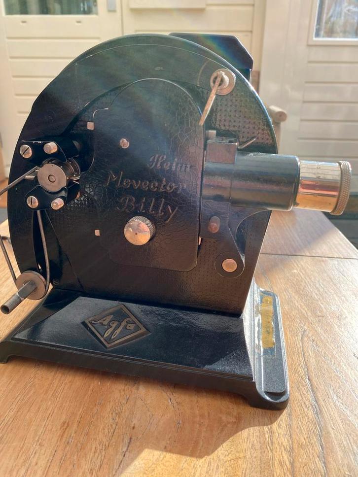 Vintage Agfa Movector Billy 8mm Filmprojector, Audio, Tv en Foto, Diaprojectors, Gebruikt, Ophalen