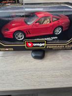 051 Ferrari 550 maranello 1/18 Bburago, Ophalen of Verzenden, Zo goed als nieuw, Bburago