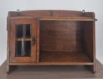 Vintage Wandkastje / Keukenkastje | Massief Hout | Jaren 20, Ophalen of Verzenden