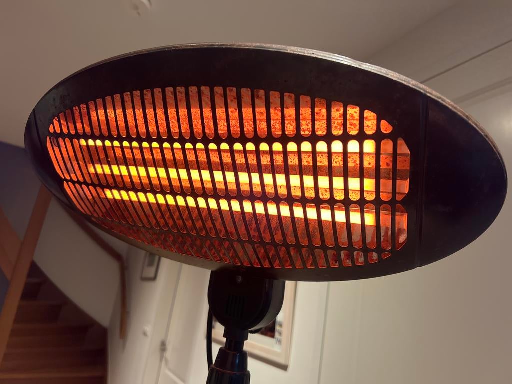 Sunred Terrasverwarmer - Elektrisch, 2000W, Tuin en Terras, Ophalen, Gebruikt, Elektrisch, Vloer