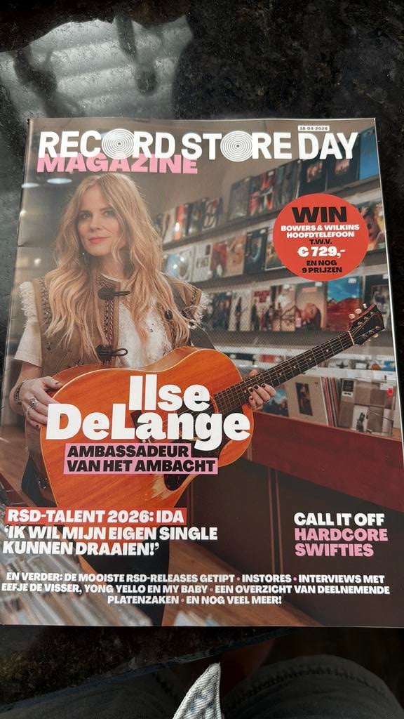 Record store day magazine ilse delange, Ophalen of Verzenden, Nieuw, Boek, Tijdschrift of Artikel