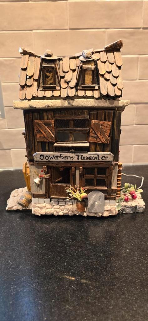 Handgemaakte Huisjes van Sigarendoosjes - Decoratie, Huis en Inrichting, Woonaccessoires | Wanddecoraties, Gebruikt, Ophalen of Verzenden