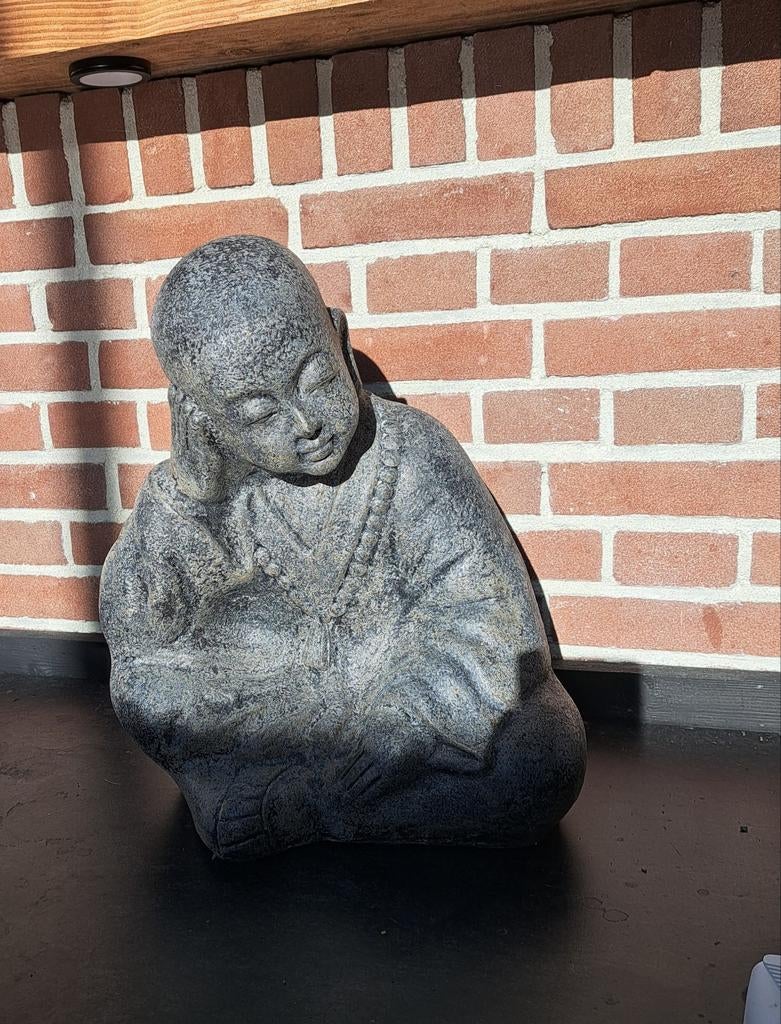 Groot buddha beeld, Huis en Inrichting, Woonaccessoires | Boeddhabeelden, Ophalen, Zo goed als nieuw