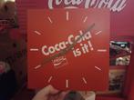 Vintage Coca-Cola retro klok origineel, Ophalen of Verzenden, Gebruikt