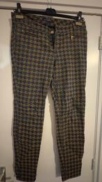 Atelier Gardeur pied-de-poule broek maat 38 bruin blauw, Kleding | Dames, Maat 38/40 (M), Bruin, Ophalen of Verzenden, Zo goed als nieuw