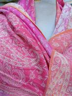 Viscose omslagdoek shawl sjaal Paisley, Ophalen of Verzenden, Zo goed als nieuw