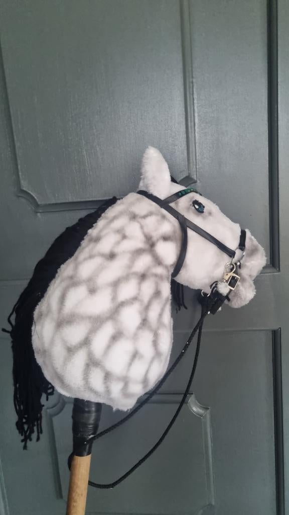 Hobby horse/stokpaard met hoofdstel, Hobby en Vrije tijd, Overige Hobby en Vrije tijd, Ophalen of Verzenden, Gebruikt