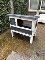 Ferplast Konijnenhok Grand Lodge, Dieren en Toebehoren, Ophalen, 90 cm of meer, Konijn, Hok