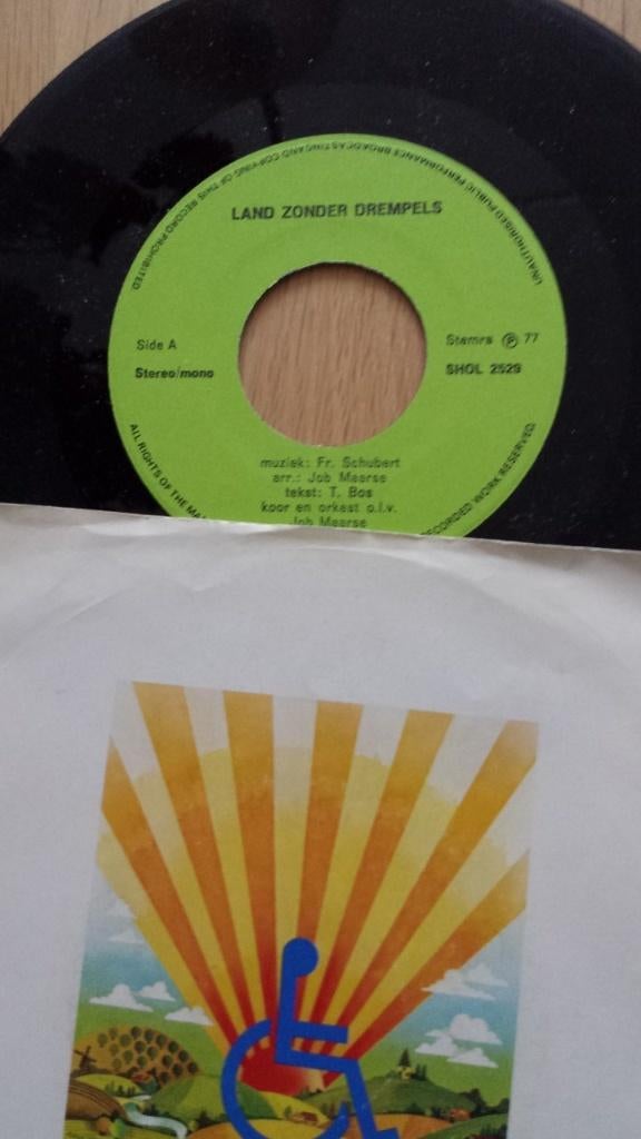Land Zonder drempels -AVO Nederland Job Maarse vinylsingle, Ophalen, Gebruikt, 12 inch