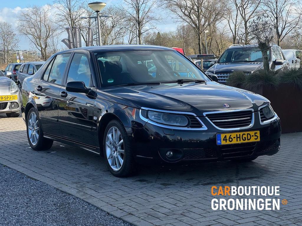 Saab 9-5 2.0t Griffin | AUTOMAAT | NIEUWE APK | CLIMA | STOE, Auto's, Saab, 4 cilinders, 150 pk, 1505 kg, Zwart