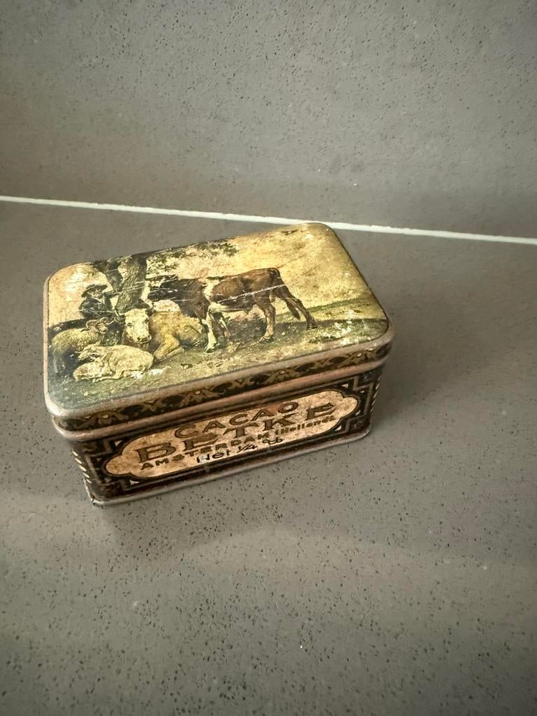 Betke cacao blikje, Verzamelen, Ophalen of Verzenden, Gebruikt, Overige