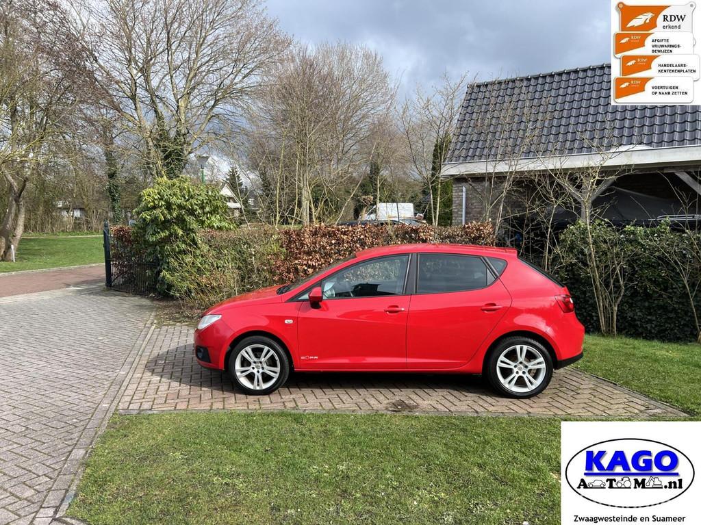 Sportieve Seat Ibiza 1.2 Style/Copa 5 drs bj 2011, Voorwielaandrijving, Euro 5, Gebruikt, 31 €/maand