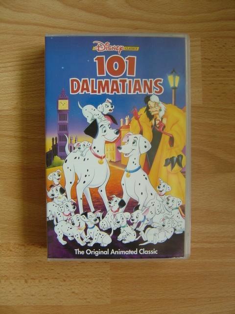 VHS Disney 101 Dalmatians, NL ondertiteld, Cd's en Dvd's, VHS | Kinderen en Jeugd, Zo goed als nieuw, Tekenfilms en Animatie, Tekenfilm