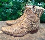 bijna Nieuwe python leren leren van Sendra maat 44, Sendra, Bruin, Boots, Ophalen of Verzenden