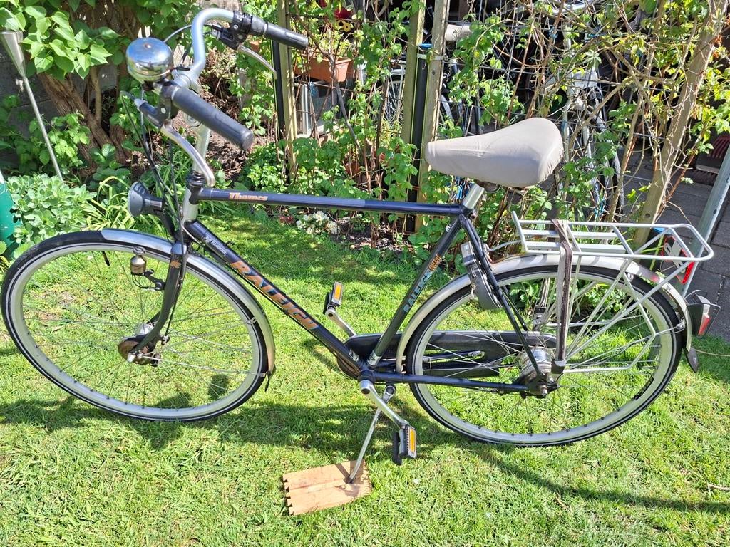 Blauwe herenfiets7versnellingen Raleich rijklaar compleet, Fietsen en Brommers, Fietsen | Heren | Herenfietsen, Gebruikt, Versnellingen