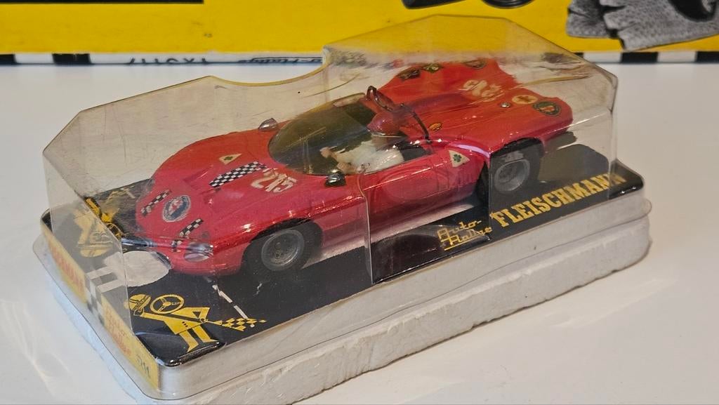 Fleishmann Alfa Romeo in OVP 3211, Kinderen en Baby's, Speelgoed | Racebanen, Racebaan, Fleischmann, Ophalen of Verzenden, Zo goed als nieuw