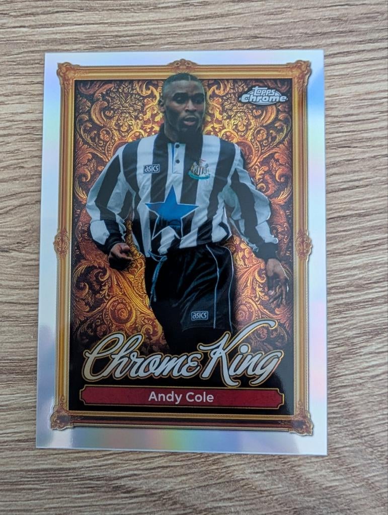 Andy Cole Chrome King Topps Premier League Debut Edition, Verzamelen, Ophalen of Verzenden