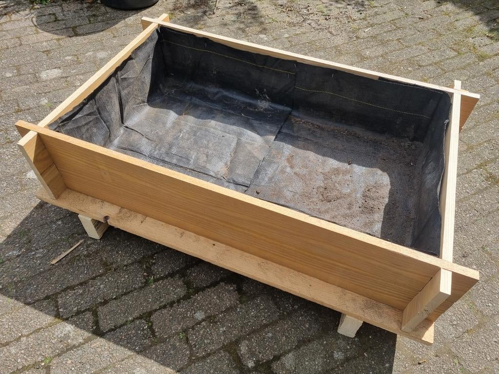 Halve-m2 moestuin bak, Tuin en Terras, Bloembakken en Plantenbakken, Ophalen, Nieuw, Binnen, Rechthoekig