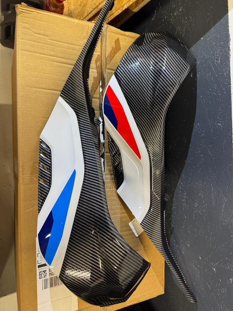 BMW s1000r k63 carbon tankkappen, Ophalen of Verzenden, Gebruikt