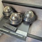 Compleet Samsung Camerabewakingssysteem met 3 Dome Camera's, Audio, Tv en Foto, Videobewaking, Ophalen